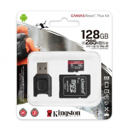 128GB MICROSD REACT PLUS +AD +MLP