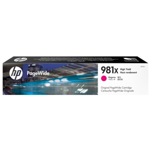 C.t. HP #981X magenta PageWide Enterprise 556 586 10.000p. C.t. HP #981X magenta PageWide Enterprise 556 586 10.000p.