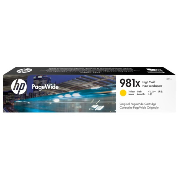 C.t. HP #981X amarillo PageWide Enterprise 556 586 10.000p. C.t. HP #981X amarillo PageWide Enterprise 556 586 10.000p.