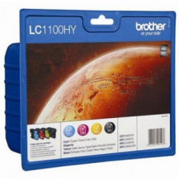 TINTAS LC1100HYVALBP PACK 4 COL AC