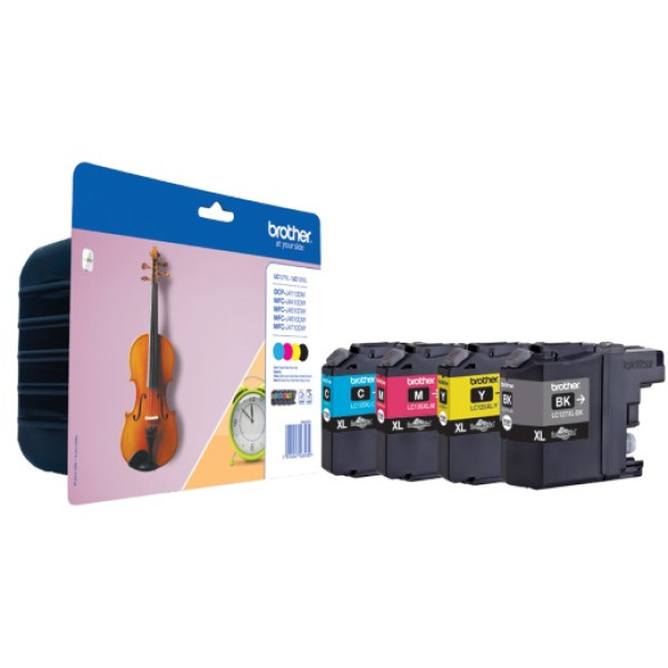 PACK  TINTA N/C/M/Y AC LC127