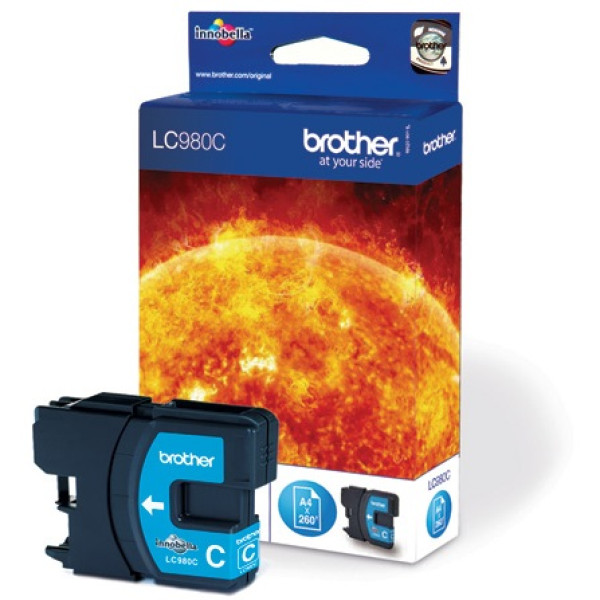 TINTA CIAN LC980C BROTHER TINTA CIAN LC980C BROTHER