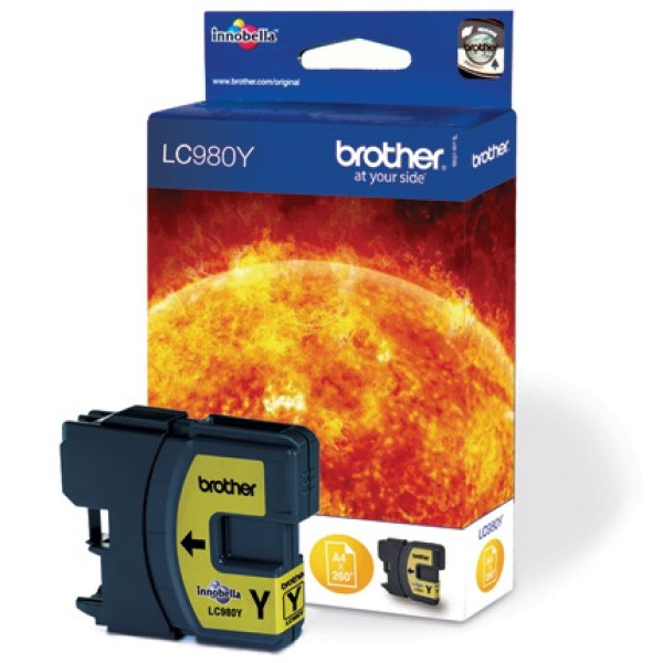 TINTA AMARLLA LC980Y BROTHER TINTA AMARLLA LC980Y BROTHER