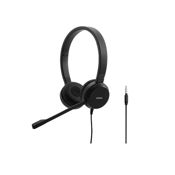 LENOVO WIRED VOIP STEREO HEADSET