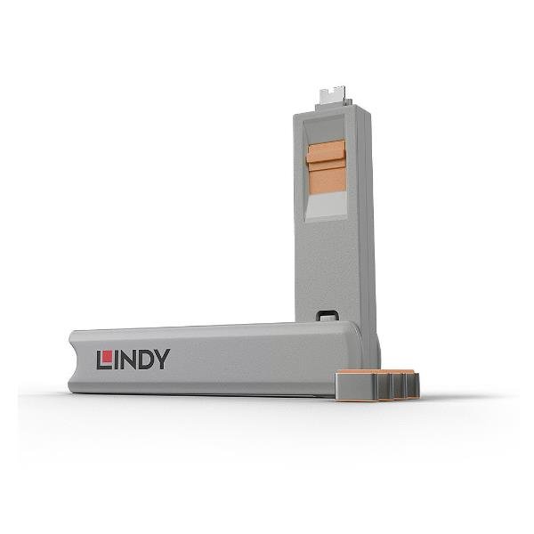 USB TYPE C PORT BLOCKER, ORANGE USB TYPE C PORT BLOCKER, ORANGE