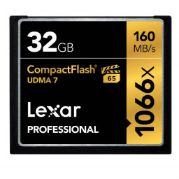 COMPACTFLASH 32GB 1066X 160R 155W