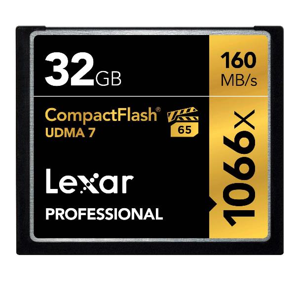 COMPACTFLASH 32GB 1066X 160R 155W COMPACTFLASH 32GB 1066X 160R 155W