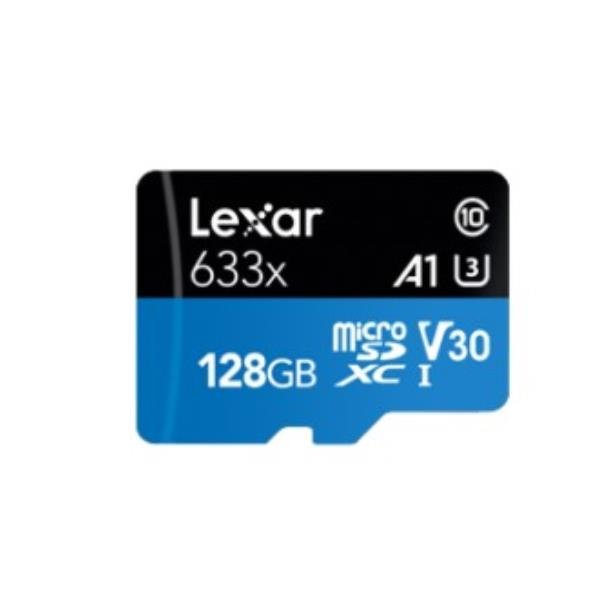 MICROSD 128GB C10 U3 633X 95R 45W MICROSD 128GB C10 U3 633X 95R 45W