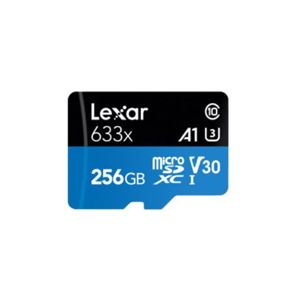 MICROSD 256GB C10 U3 633X 95R 45W MICROSD 256GB C10 U3 633X 95R 45W