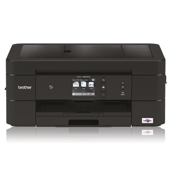 Multif.BROTHER MFC-J890DW A4 4-1 12-10pm 150h+ADF 20h Duplex USB/Eth/WiFi negra