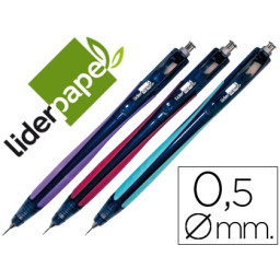 Portaminas LIDERPAPEL grafito 0.5 mm