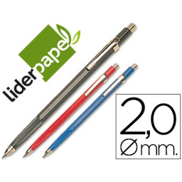 Portaminas LIDERPAPEL grafito 2.0 mm