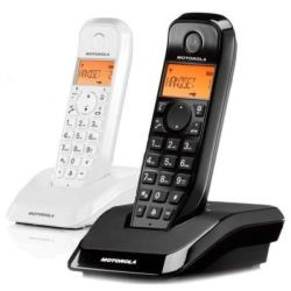 DECT SERIE S12 DUO BLACK WHITE DECT SERIE S12 DUO BLACK WHITE