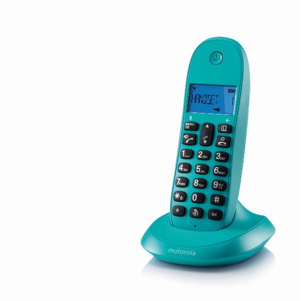 INALAMB DECT C1001L TURQUESA INALAMB DECT C1001L TURQUESA