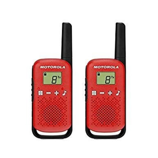 WALKIE TALKIES MOTOROLA T42 RED WALKIE TALKIES MOTOROLA T42 RED
