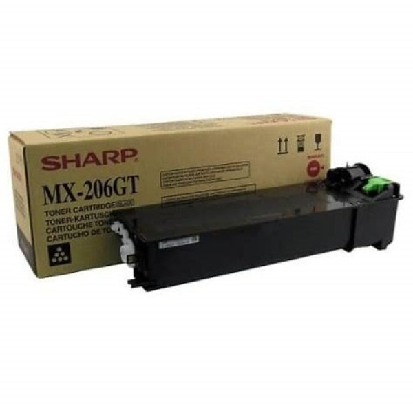 Toner SHARP MX206GT:  MX-M160D M200D negro 15.000p.