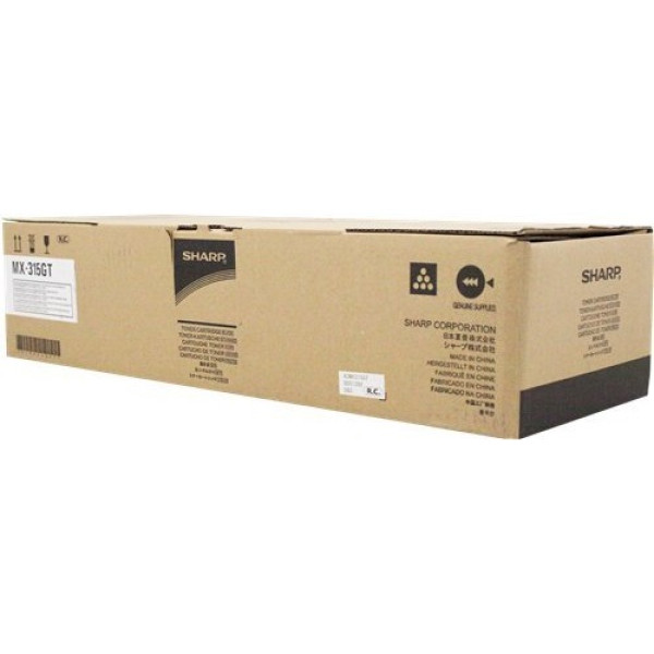 Toner SHARP MX315GT:  MX-M265N MX-M266N negro MX-M316N 27.000p.