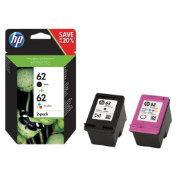 HP 62 COMBO 2-PACK NEGRO-TRICOLOR HP 62 COMBO 2-PACK NEGRO-TRICOLOR