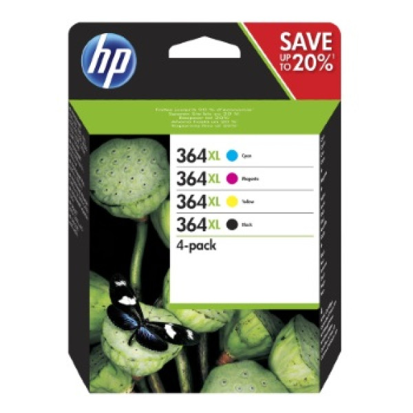 HP 364XL CMYK COMBO 4-PACK HP 364XL CMYK COMBO 4-PACK