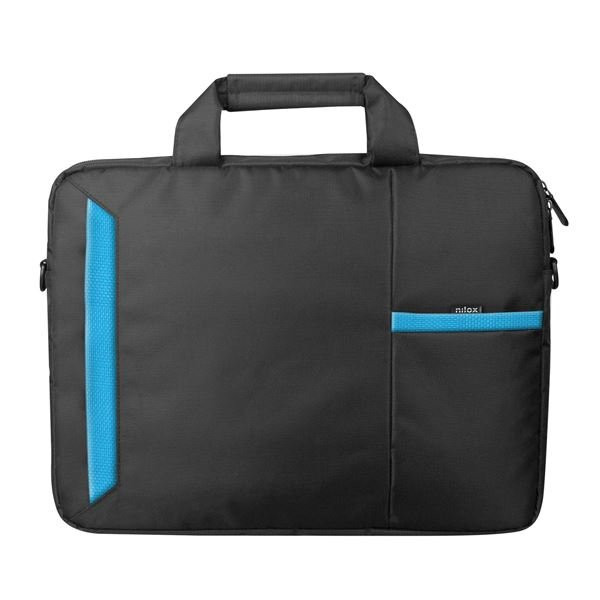 MALETIN 15 6 NEGRO/AZUL