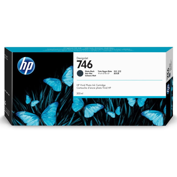 HP 746 300ML TINTA NEGRO MATE HP 746 300ML TINTA NEGRO MATE