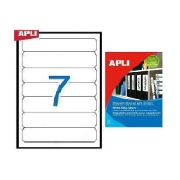 Etiq.APLI 190 x38   poliv. 25A4 175u.