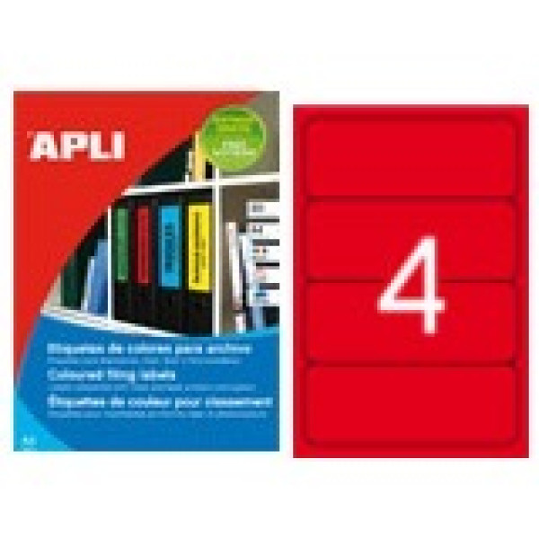 Etiq.APLI rojo polival. 190x61  20A4 80u.