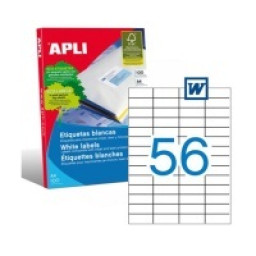 Etiq.APLI 52,5x21,2 poliv.500A4 28000u.