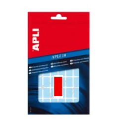 Etiq.APLI-8 rojo 34x67 48un ***