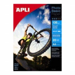 Papel APLI Photo Bright 60A4 200g. fotográfico brillante