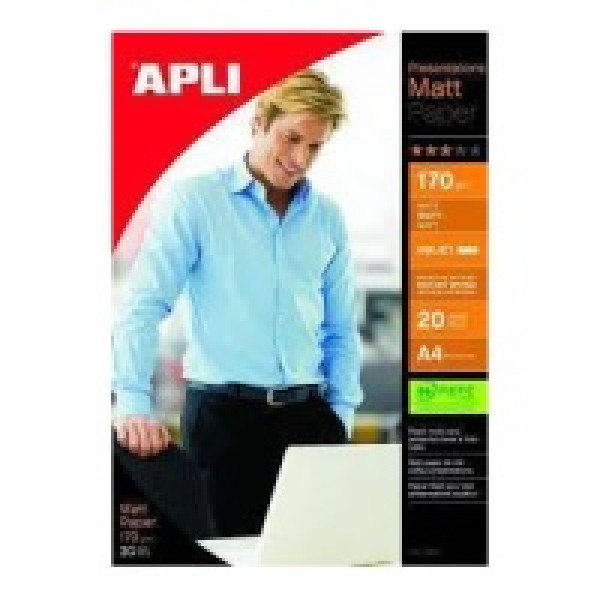 Papel APLI ink.Mate 120g 50A4