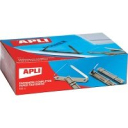Fastener APLI metálicos(100un) 2 anillas