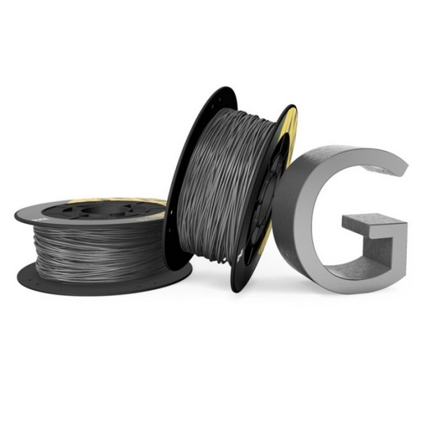 3D filament PLA 1,75mm 1Kg - grey (gris) Poly-Lactic Acid (PLA), 195mm x 85mm 3D filament PLA 1,75mm 1Kg - grey (gris) Poly-Lactic Acid (PLA), 195mm x 85mm