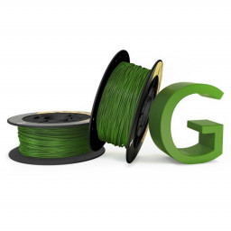 3D filament PLA 1,75mm 1Kg - light green (verd.cl) Poly-Lactic Acid (PLA), 195mm x 85mm
