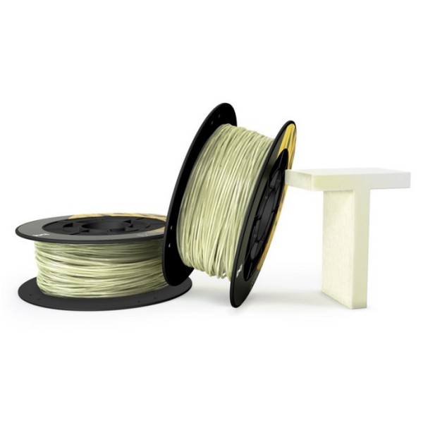 3D filament PLA 1,75mm 1Kg - transparent Poly-Lactic Acid (PLA), 195mm x 85mm