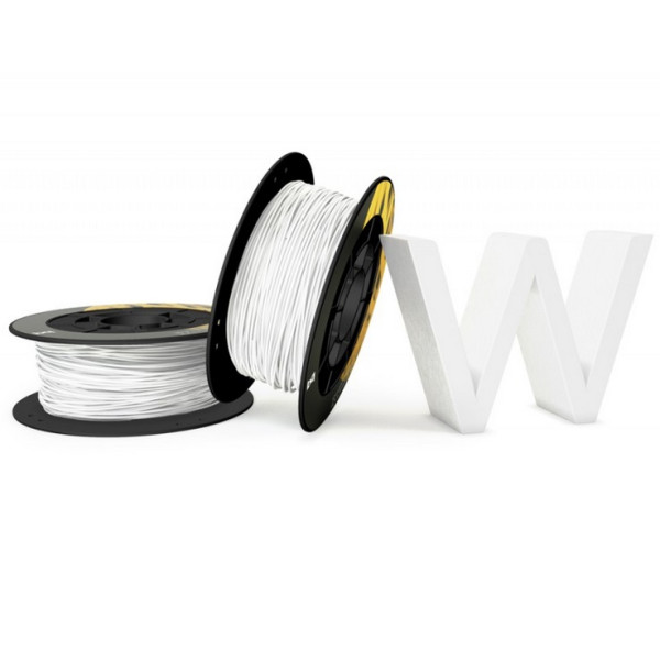 3D filament PLA 1,75mm 1Kg - white (blanco) Poly-Lactic Acid (PLA), 195mm x 85mm 3D filament PLA 1,75mm 1Kg - white (blanco) Poly-Lactic Acid (PLA), 195mm x 85mm