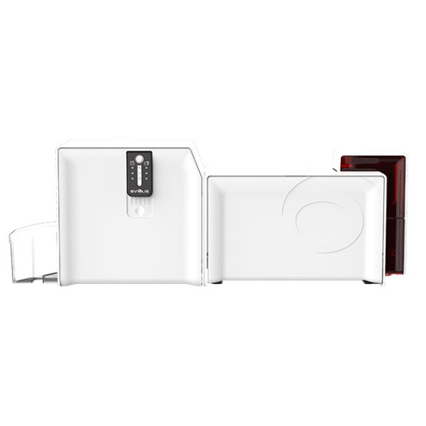 Impr.tarj.ID EVOLIS Primacy Lamination Simplex Fire Red USB/Ethernet con laminadora