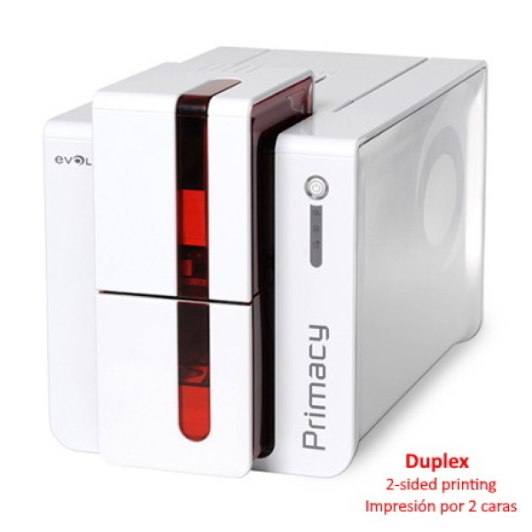 Impr.tarj.ID EVOLIS Primacy Duplex Fire Red USB/Ethernet + SpringCard Contactless encoder