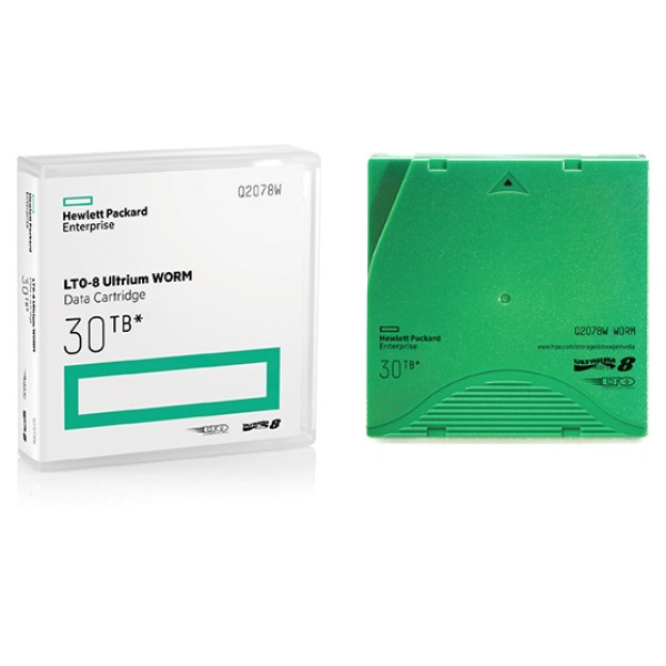 DC HPE Ultrium LTO-8 (BaFe) WORM 12TB/30TB (1 sola grabación) DC HPE Ultrium LTO-8 (BaFe) WORM 12TB/30TB (1 sola grabación)