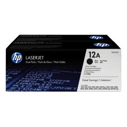 TONER NEGRO LASERJET Q2612A PACK 2