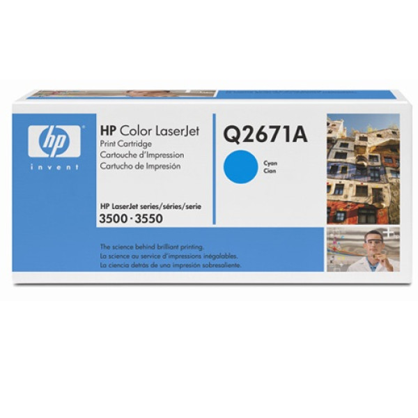 Toner HP LjC.3500 3550 cian 4.000p. Toner HP LjC.3500 3550 cian 4.000p.