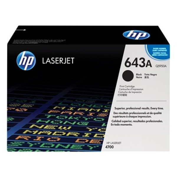 TONER NEGRO LASERJET Q5950A TONER NEGRO LASERJET Q5950A
