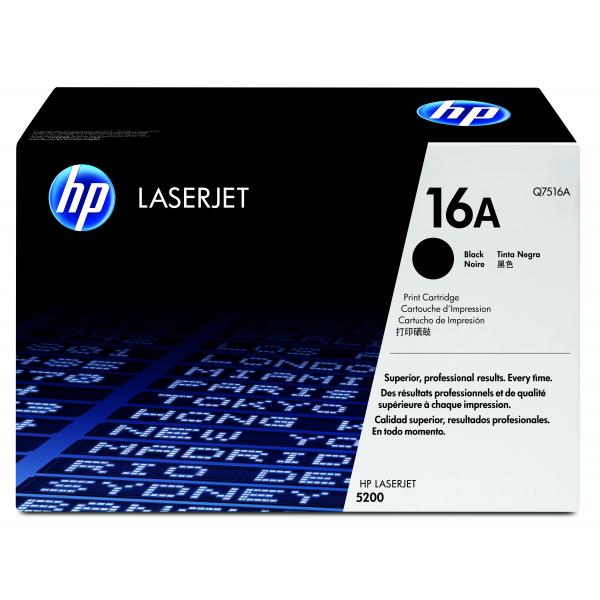 TONER NEGRO LASERJET Q7516A TONER NEGRO LASERJET Q7516A