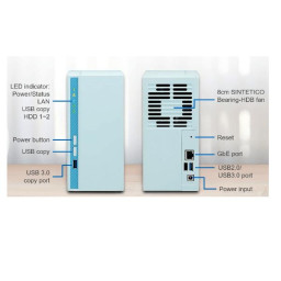 2 BAY REALTEK RTD1296  2 X SATA 6GB