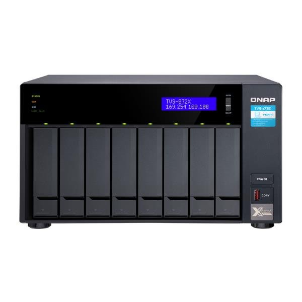 8-BAY NAS INTEL CORE I3-8100T