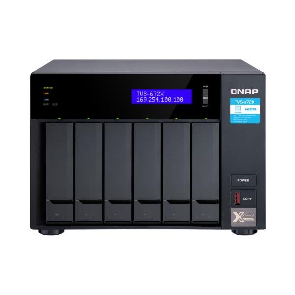 6-BAY NAS INTEL CORE I3-8100T 6-BAY NAS INTEL CORE I3-8100T