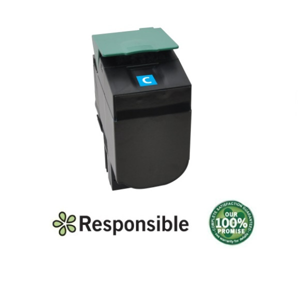 Toner RESPONSIBLE: LEXMARK C540 C543 C544 X543 cian 2.000p. (C540H1CG) (C540CR) Toner RESPONSIBLE: LEXMARK C540 C543 C544 X543 cian 2.000p. (C540H1CG) (C540CR)