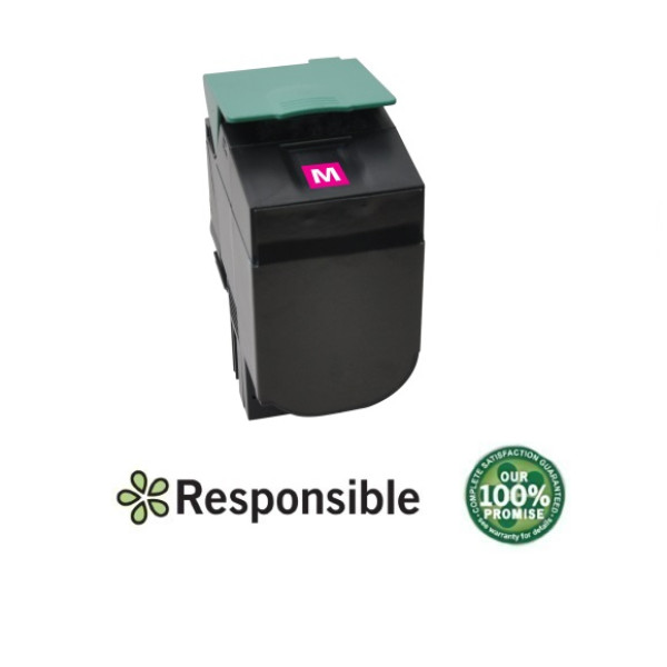 Toner RESPONSIBLE: LEXMARK C540 C543 C544 X543 magenta 2.000p. (C540H1MG) (C540MR) Toner RESPONSIBLE: LEXMARK C540 C543 C544 X543 magenta 2.000p. (C540H1MG) (C540MR)