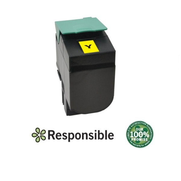 Toner RESPONSIBLE: LEXMARK C544 X544 amarillo 4.000p. (C544X1YG) (C544YR) Toner RESPONSIBLE: LEXMARK C544 X544 amarillo 4.000p. (C544X1YG) (C544YR)