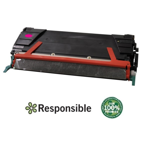 Toner RESPONSIBLE: LEXMARK C734 C736 X734 X736 X738 magenta 6.000p. (C734A1MG) (C734MR) Toner RESPONSIBLE: LEXMARK C734 C736 X734 X736 X738 magenta 6.000p. (C734A1MG) (C734MR)